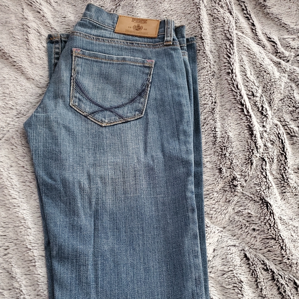 Pink Victoria's secret jeans